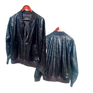 Matte Sequin Jacket by Guess